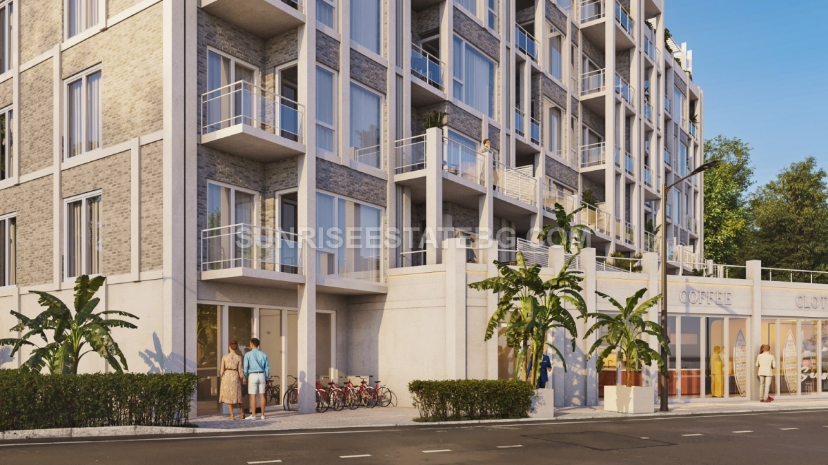 STUDIO IN A NEW COMPLEX A FEW METERS FROM THE SEA